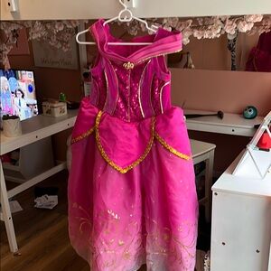 Aurora Castle Collection Dress- Pink and Gold